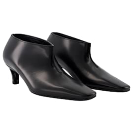 Totême-Botins The Wide Shaft - TOTEME - Couro - Preto-Preto