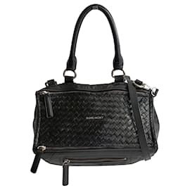 Givenchy-Givenchy Pandora bag in black leather-Black