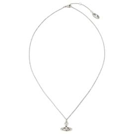 Vivienne Westwood-Pina Bas Relief Halskette - Vivienne Westwood - Silber - Silber-Grau
