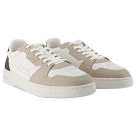 Axel Arigato-Dice Lo Sneakers - Axel Arigato - Leather - White/Dark brown-White