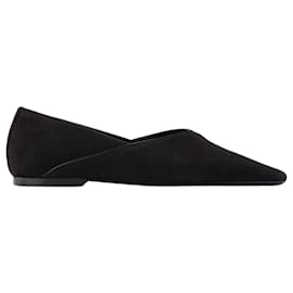 Totême-The Everyday Flat Bailarinas - TOTEME - Ante - Negro-Negro