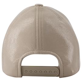 Courreges-Neuauflage Cap - Courreges - Vinyl - Grau-Grau