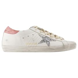 Golden Goose Deluxe Brand-Scarpe da ginnastica Super Star - Golden Goose Deluxe Brand - Pelle - Bianco-Bianco