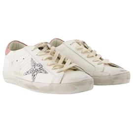 Golden Goose Deluxe Brand-Scarpe da ginnastica Super Star - Golden Goose Deluxe Brand - Pelle - Bianco-Bianco