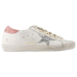 Golden Goose Deluxe Brand-Zapatillas Super Star - Golden Goose Deluxe Brand - Piel - Blanco-Blanco