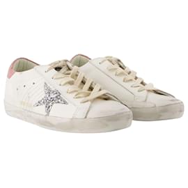 Golden Goose Deluxe Brand-Zapatillas Super Star - Golden Goose Deluxe Brand - Piel - Blanco-Blanco