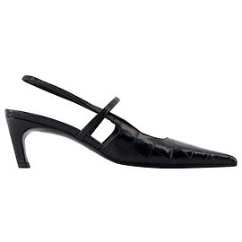 Totême Slingback Sharp - TOTEME - Pelle - Nero Nero