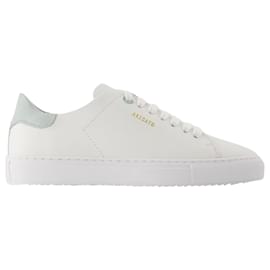 Axel Arigato-limpiar 90 Zapatillas - Axel Arigato - Piel - Blanco / menta-Blanco