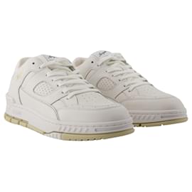 Axel Arigato-Area Lo Sneakers - Axel Arigato - Leather - White/Beige-White
