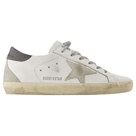 Golden Goose Deluxe Brand-Zapatillas Super Star - Golden Goose Deluxe Brand - Piel - Blanco-Blanco