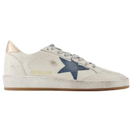 Golden Goose Deluxe Brand-Ballstar Sneakers - Golden Goose Deluxe Brand - Leder - Weiß-Weiß