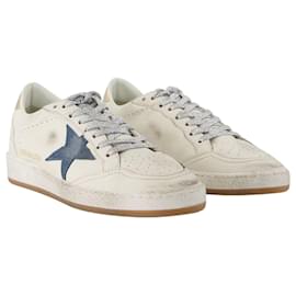 Golden Goose Deluxe Brand-Zapatillas Ballstar - Golden Goose Deluxe Brand - Piel - Blanco-Blanco