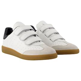 Isabel Marant-Zapatillas Beth - Isabel Marant - Piel - Blanco-Blanco