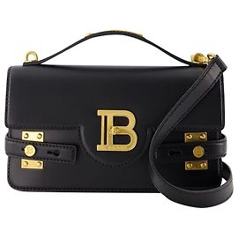B-Buzz 24 Borsa a tracolla - Balmain - Pelle - Nera Nero