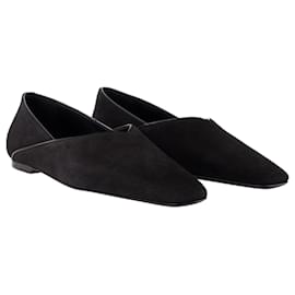 Totême-The Everyday Flat Bailarinas - TOTEME - Ante - Negro-Negro