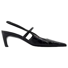 Totême-Slingback Sharp - TOTEME - Pelle - Nero-Nero