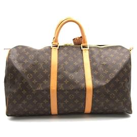 Louis Vuitton-Louis Vuitton Keepall 50 Canvas Travel Bag M41426 in good condition-Other