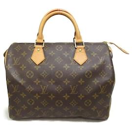 Louis Vuitton-Louis Vuitton Speedy 25 Canvas Handbag M41528 in good condition-Other