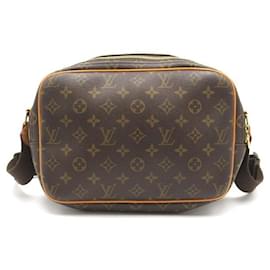 Louis Vuitton-Louis Vuitton Reporter PM Canvas Shoulder Bag M45254 in good condition-Other