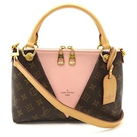 Louis Vuitton-Louis Vuitton V Tote MM Canvas Tote Bag M43948 in good condition-Other