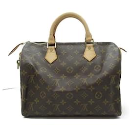 Louis Vuitton-Louis Vuitton Speedy 30 Canvas Handbag M41526 in good condition-Other