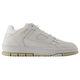 Axel Arigato-Area Lo Sneakers - Axel Arigato - Leather - White/Beige-White