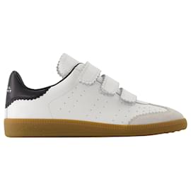 Isabel Marant-Zapatillas Beth - Isabel Marant - Piel - Blanco-Blanco