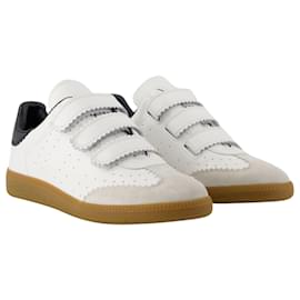 Isabel Marant-Beth Sneakers - Isabel Marant - Leder - Weiß-Weiß