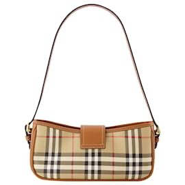 Burberry-Bolsa Sling - Burberry - Couro Sintético - Briar Brown-Marrom