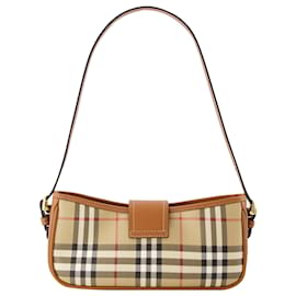 Burberry-Sling Purse - Burberry - Synthetic Leather - Briar Brown-Brown