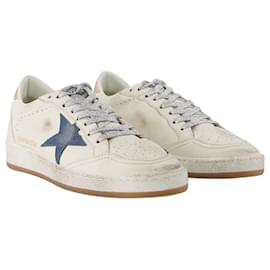 Golden Goose Deluxe Brand-Scarpe da ginnastica Ballstar - Golden Goose Deluxe Brand - Pelle - Bianco-Bianco