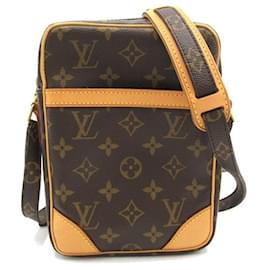 Louis Vuitton-Louis Vuitton Danube Canvas Shoulder Bag M45266 in good condition-Other