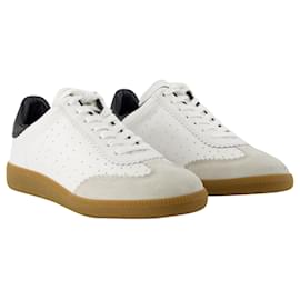 Isabel Marant-Zapatillas Bryce - Isabel Marant - Piel - Blanco-Blanco