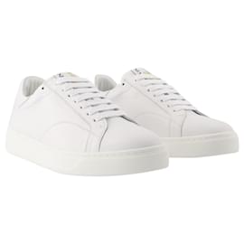 Lanvin-DDB0 Sneaker - Lanvin - Leder - Weiß-Weiß