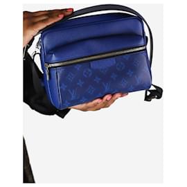 Louis Vuitton-Borsa Messenger da esterno Monogram blu cobalto-Blu