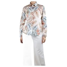 Etro-Camisa estampado paisley multicolor - talla UK 10-Multicolor