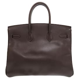 Hermès-HERMES BIRKIN-Marrone