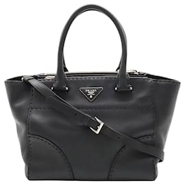 Prada-Prada City Calf-Black