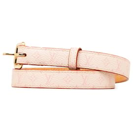 Louis Vuitton-Louis Vuitton Pink X Murakami Monogram Cherry Blossom Centuire belt-Pink