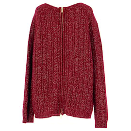 SéZane-sweater-Dark red