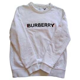 Burberry-Logo-Weiß