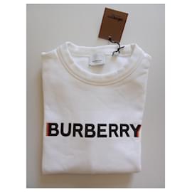Burberry-Logo-Weiß
