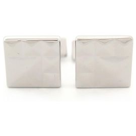 NOVAS Abotoaduras ST DUPONT SQUARE DIAMOND TIP 00522 Abotoaduras Prata