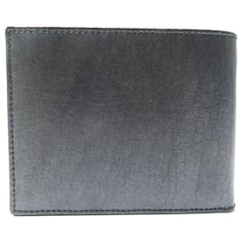 St Dupont-NEW ST DUPONT DEFI WALLET 180200 ANTHRACITE LEATHER WALLET CARD HOLDER-Dark grey