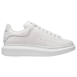 Alexander Mcqueen-Oversized  Sneakers - Alexander Mcqueen - White/White - Leather-White
