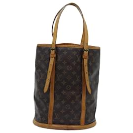 Louis Vuitton-LOUIS VUITTON Monogram Bucket GM Shoulder Bag Vintage M42236 LV Auth 71730-Monogram