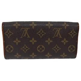 Louis Vuitton-LOUIS VUITTON Monogram Pochette Twin PM Shoulder Bag M51854 LV Auth fm3317-Monogram