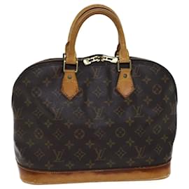 Louis Vuitton-LOUIS VUITTON Monogram Alma Hand Bag M51130 LV Auth 72991-Monogram