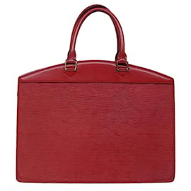Louis Vuitton-LOUIS VUITTON Epi Riviera Handtasche Rot M48187 LV Auth-Folge4045-Rot