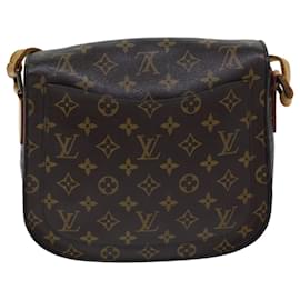 Louis Vuitton-LOUIS VUITTON Monogram Saint Cloud GM Shoulder Bag M51242 LV Auth 72337-Monogram